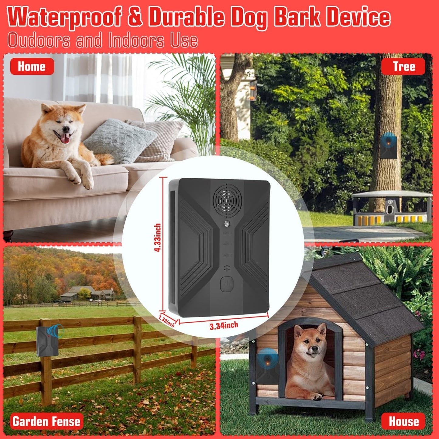Anti Barking Devices, Dog Bark Dee2224